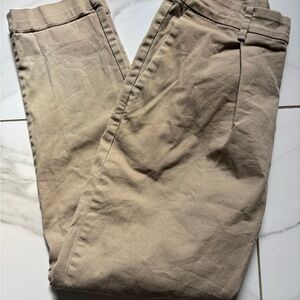 Uniqlo Women's Tan Ankle Pants